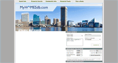 Desktop Screenshot of myhomesdb.com